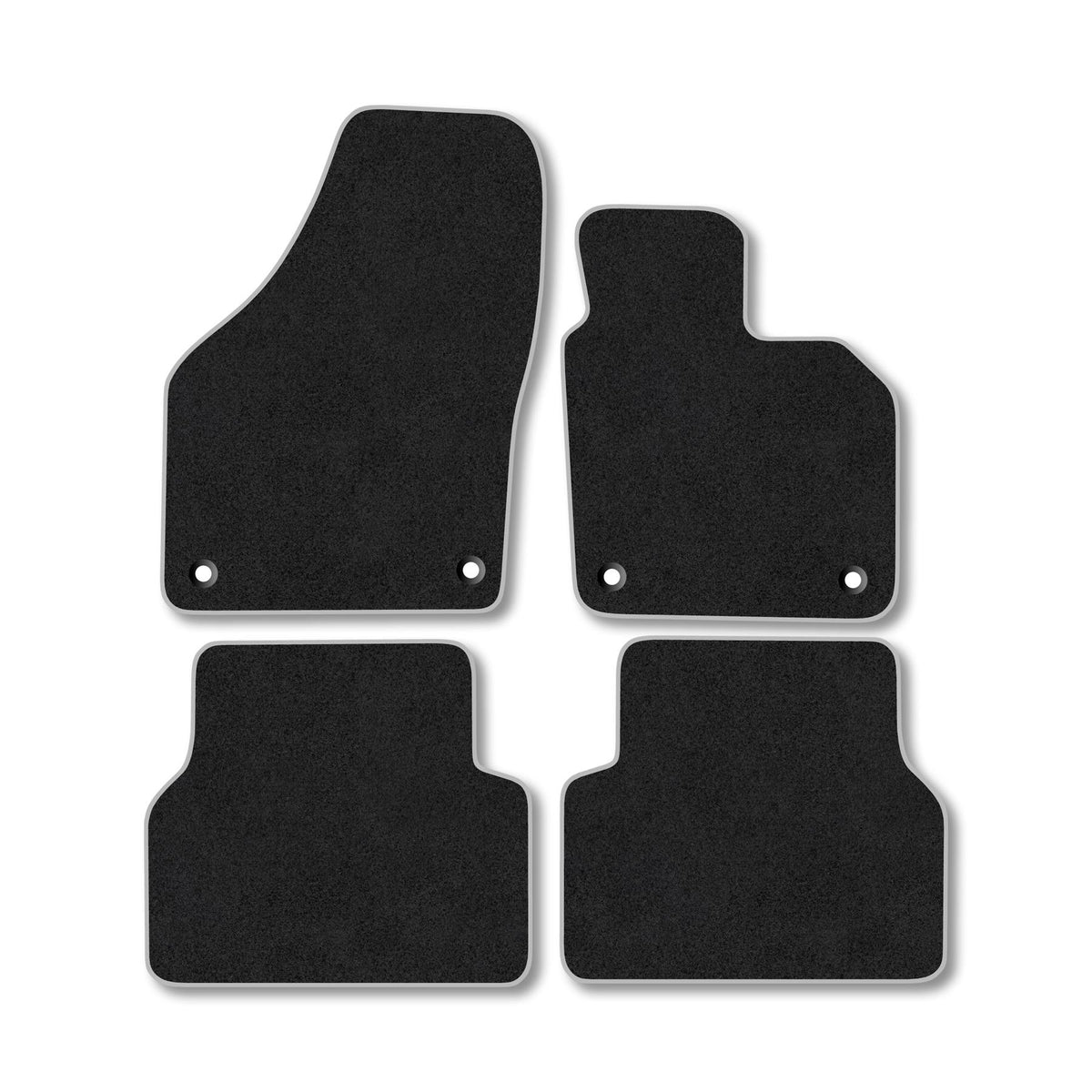 VW Tiguan (2007-2016) Premium Tufted Carpet Car Mats