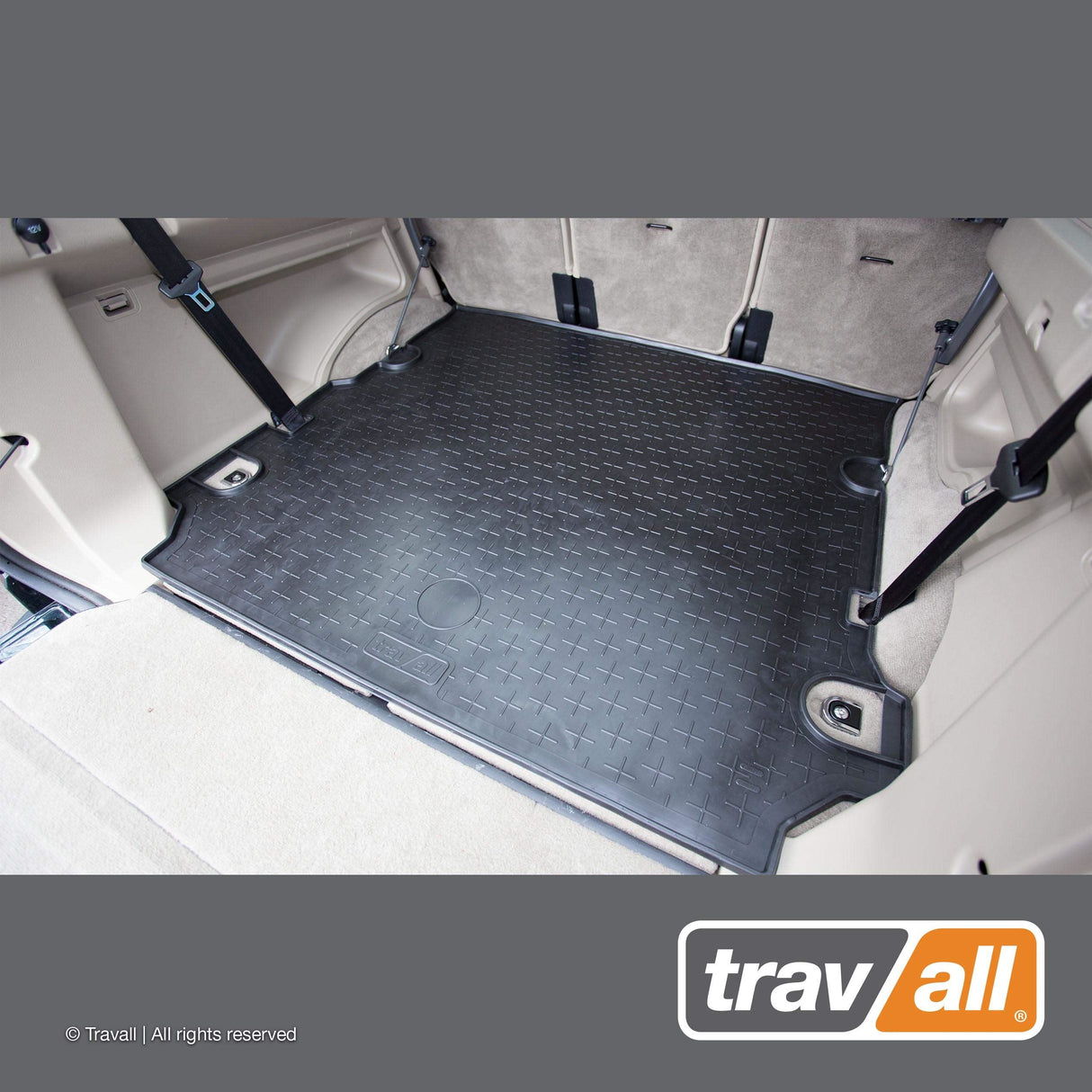 TRAVALL Land Rover Discovery 3 / 4 Premium Rubber Boot Mats Liner (2004-2016)