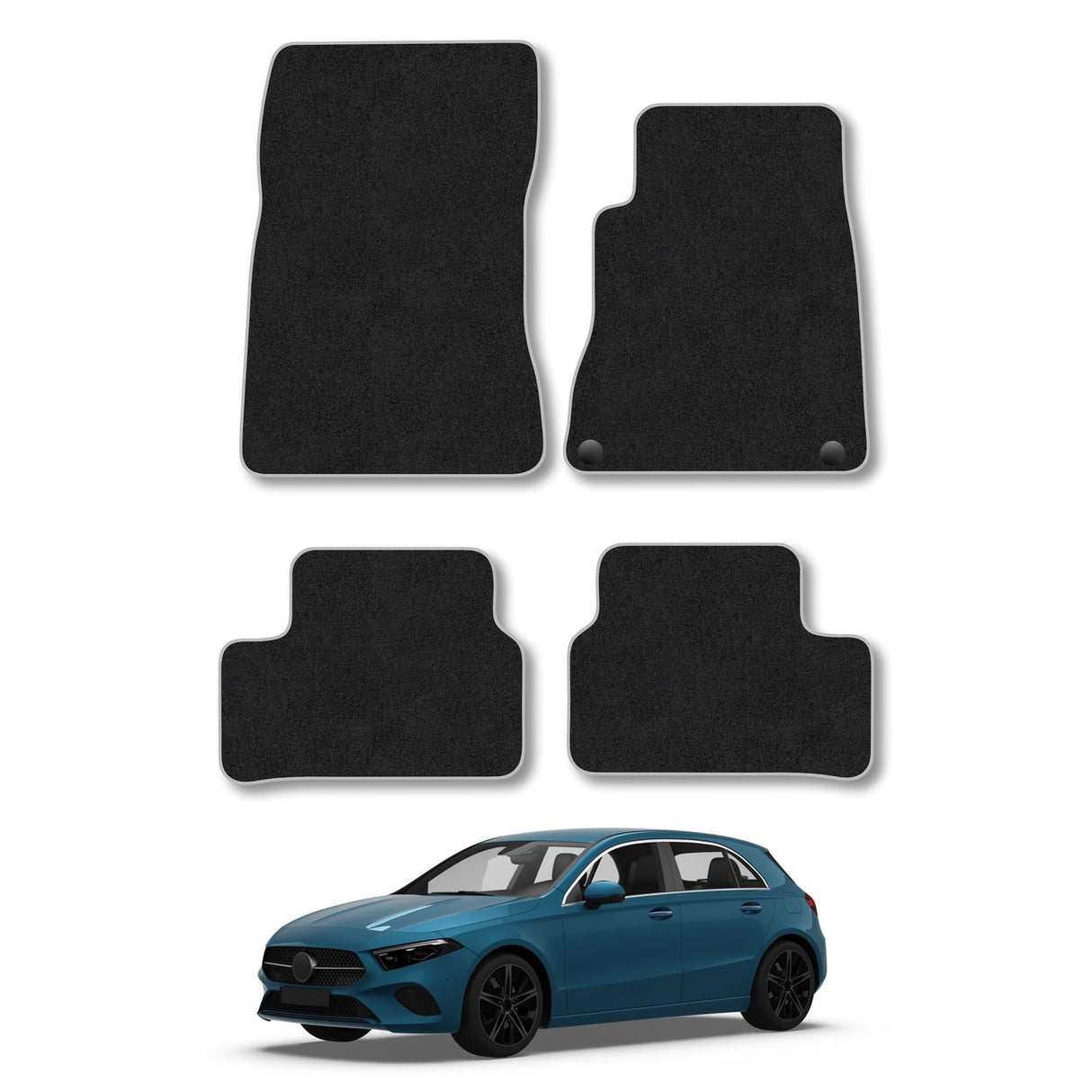 Mercedes A-Class (2018+) Tailored Carpet Car Mats