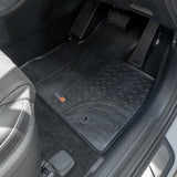 TRAVALL Hyundai Santa-Fe [Hybrid] Premium Rubber Car Mats (2020-2023)