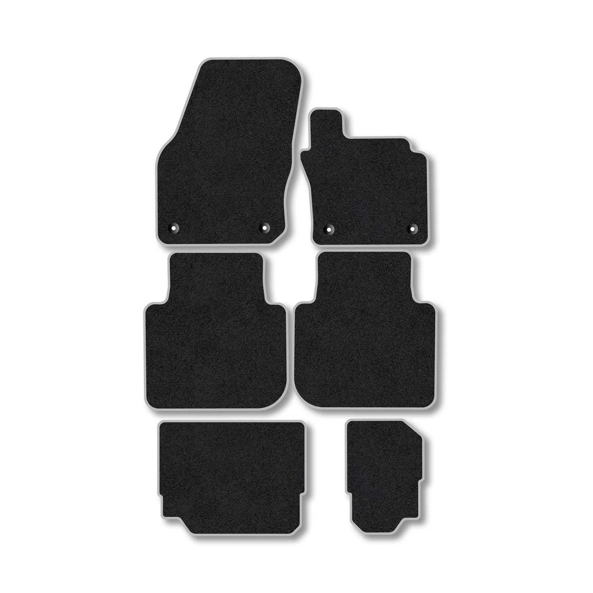 Skoda Kodiaq [7 Seats] (2024+) Premium Tufted Carpet Car Mats