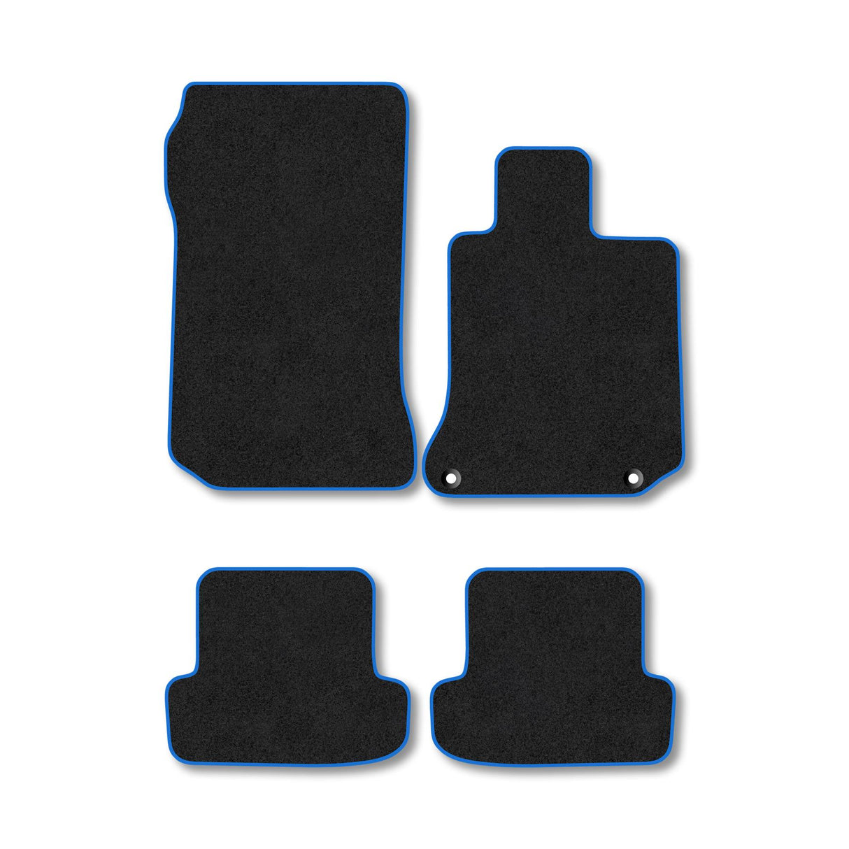 Mercedes-Benz C-Class (2007-2015) [W204] [Manual] [Saloon; Estate] Premium Tufted Carpet Car Mats