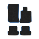 Mercedes-Benz C-Class (2007-2015) [W204] [Manual] [Saloon; Estate] Premium Tufted Carpet Car Mats