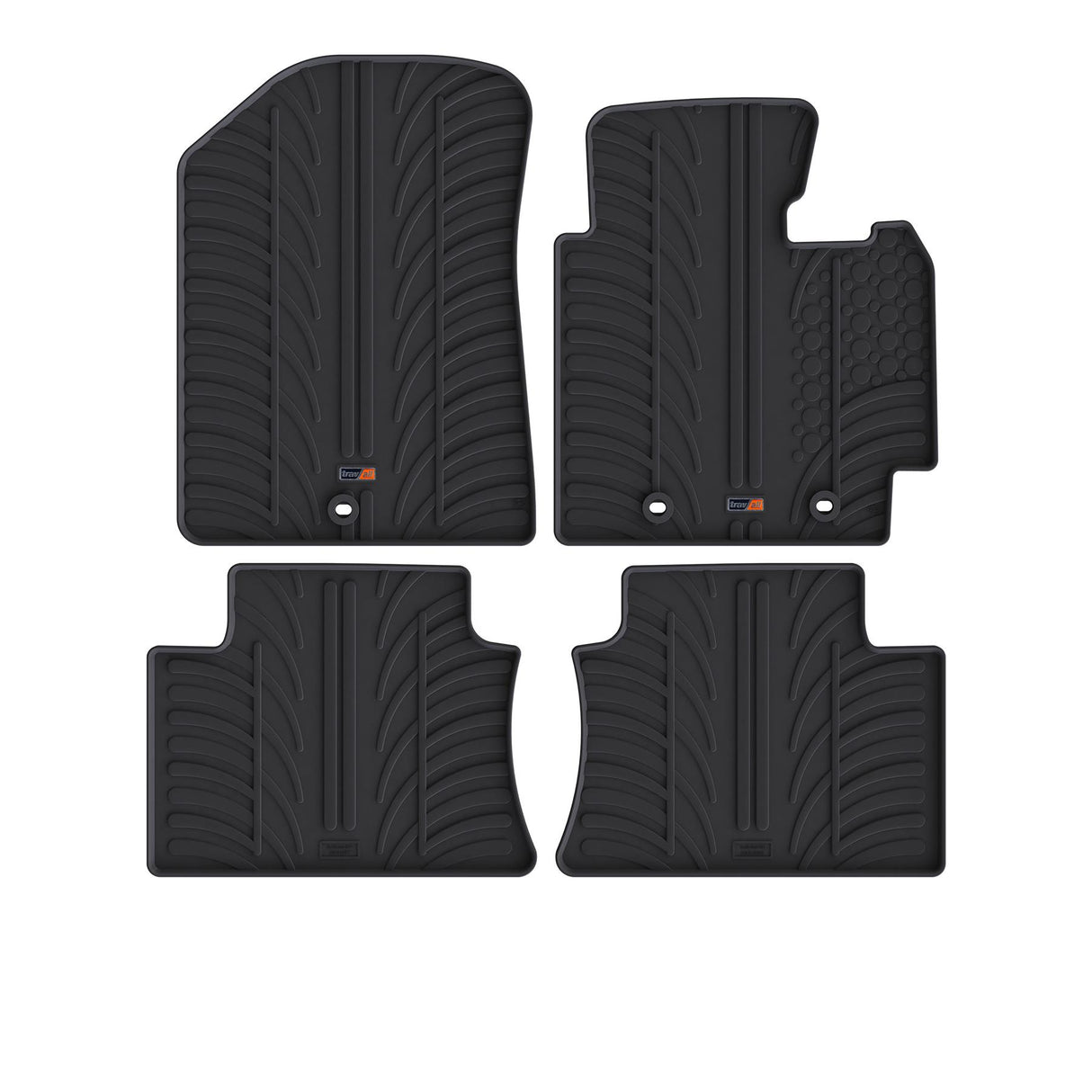 TRAVALL Kia Soul Premium Rubber Car Mats (2013-2019)