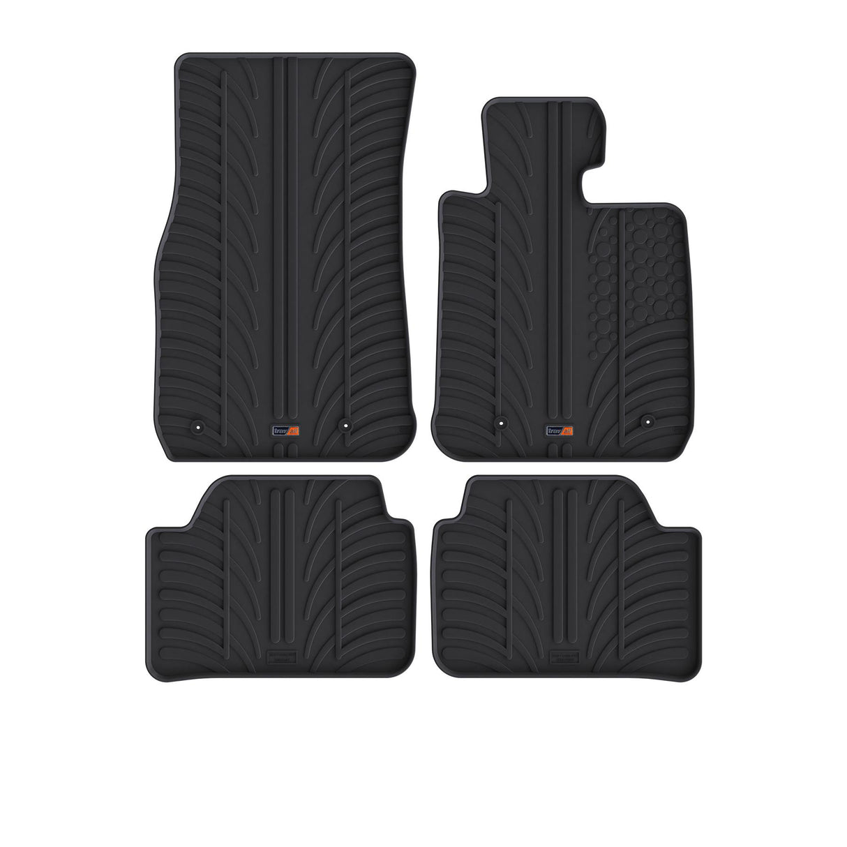 TRAVALL BMW 1 Series Premium Rubber Car Mats (2012-2019)