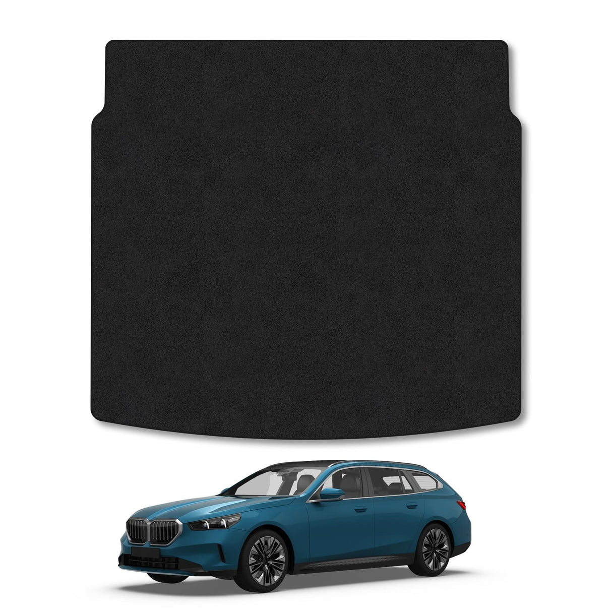 BMW 5 Series Estate (2024+) Premium Tufted Carpet Boot Mat