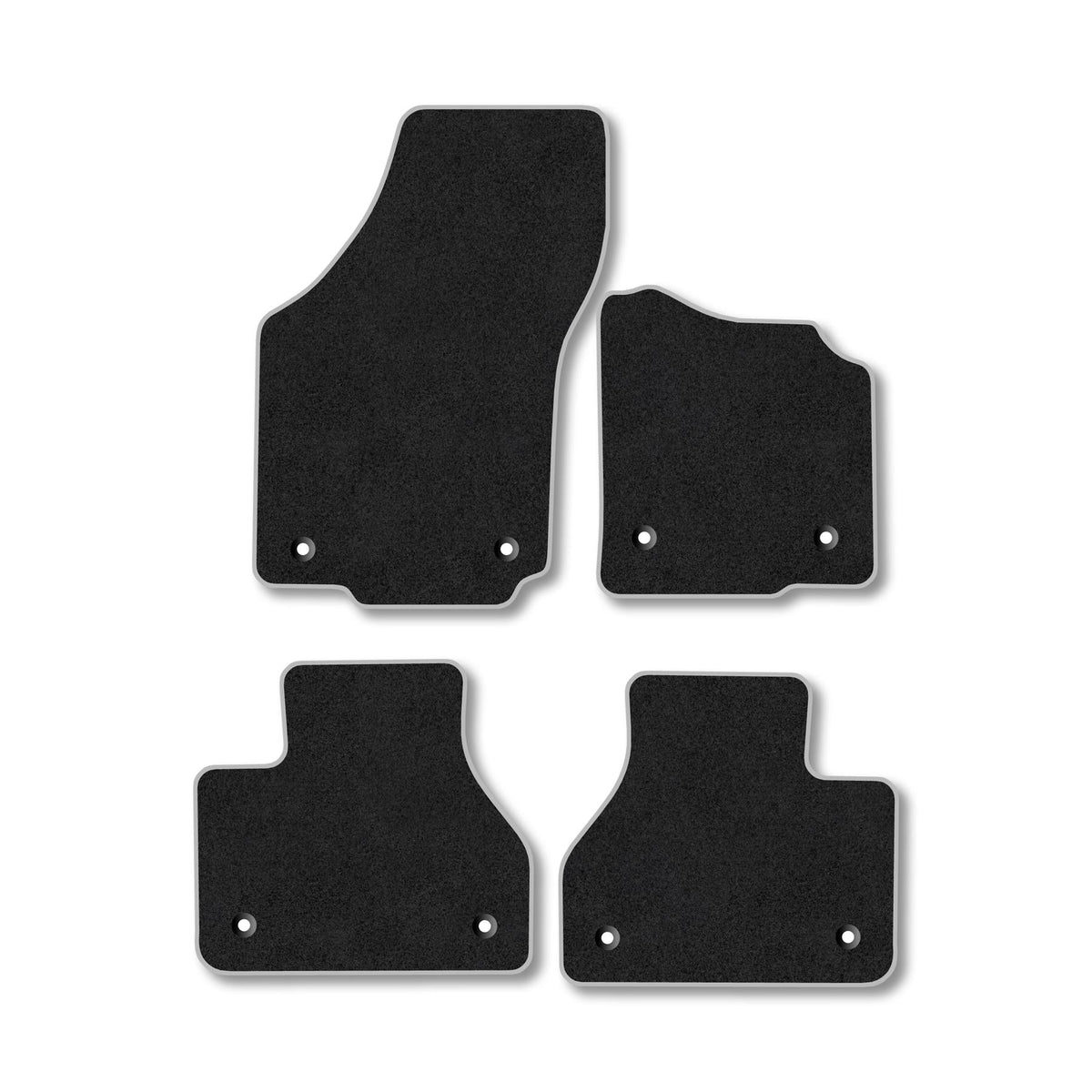 VW Phaeton (2009-2016) Premium Tufted Carpet Car Mats