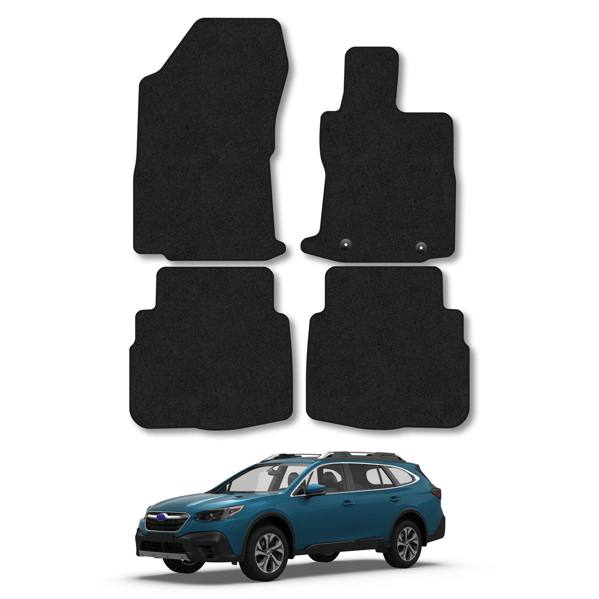 Subaru Outback Estate (2019+) Premium Tufted Carpet Car Mats