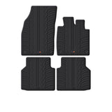 TRAVALL VW ID.4 Premium Rubber Car Mats (2020-Onwards)