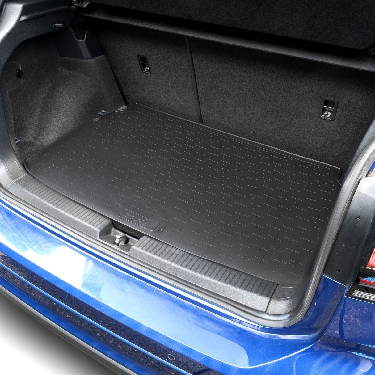 TRAVALL Volkswagen T-Cross [Lower Boot Position] Premium Boot Mat (2018-Onwards)