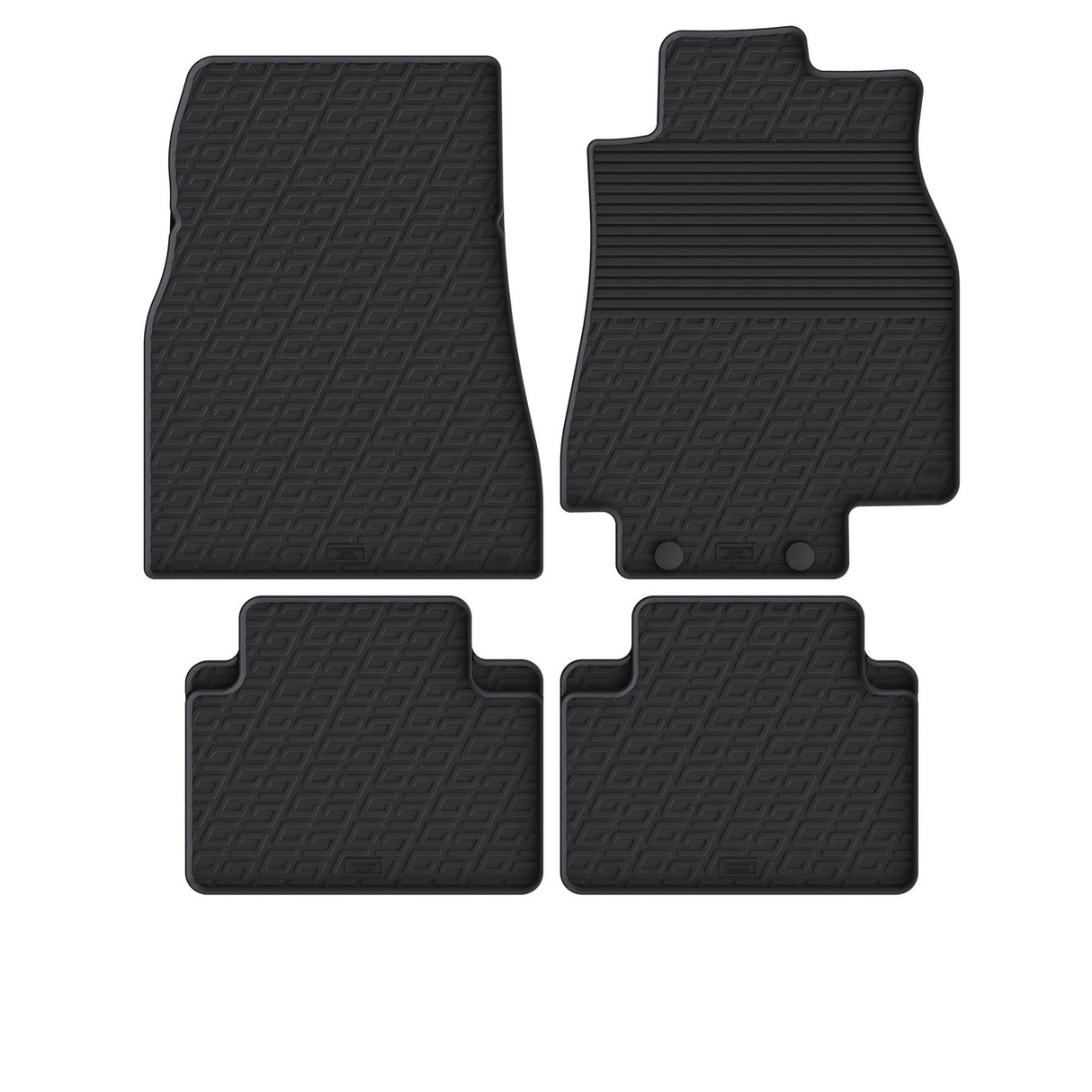 TRAVALL Mercedes A-Class Premium Rubber Car Mats (2004-2012)