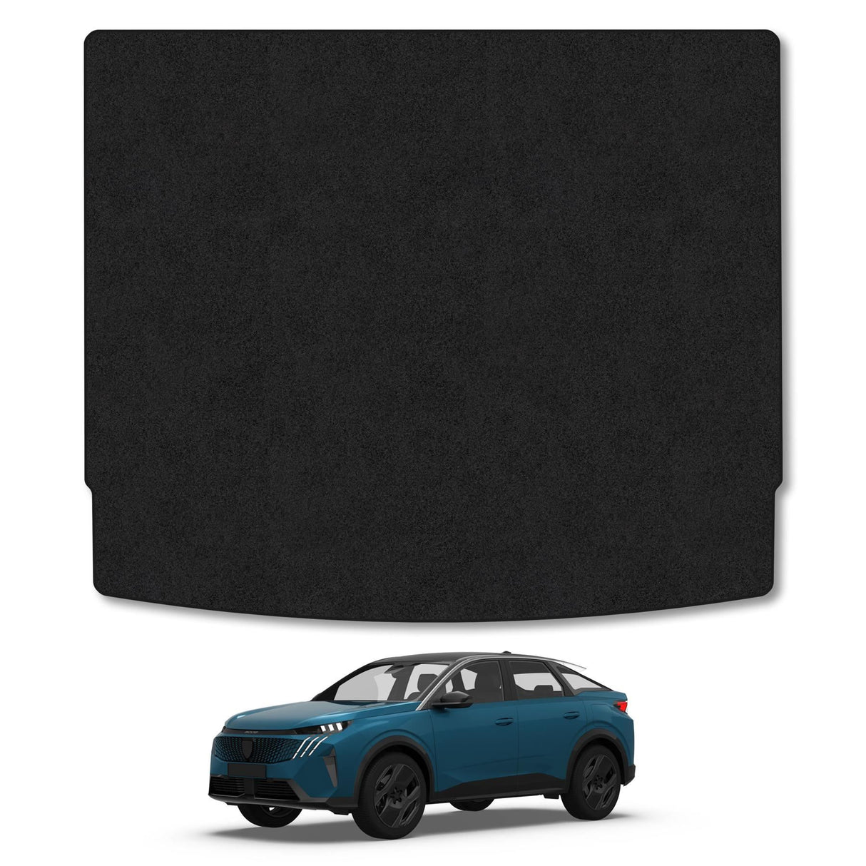 [Upper Floor] Peugeot E3008 (2024+) Premium Tufted Carpet Boot Mat
