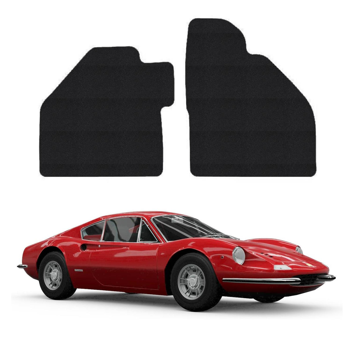Ferrari 246 Dino Car Mats (1967-1974)