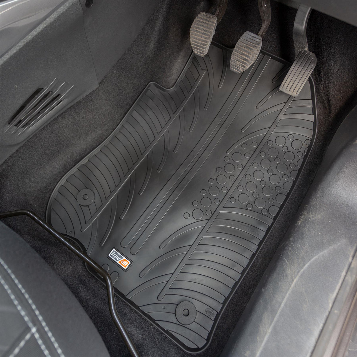 TRAVALL Peugeot 2008 Premium Rubber Car Mats (2013-2019)