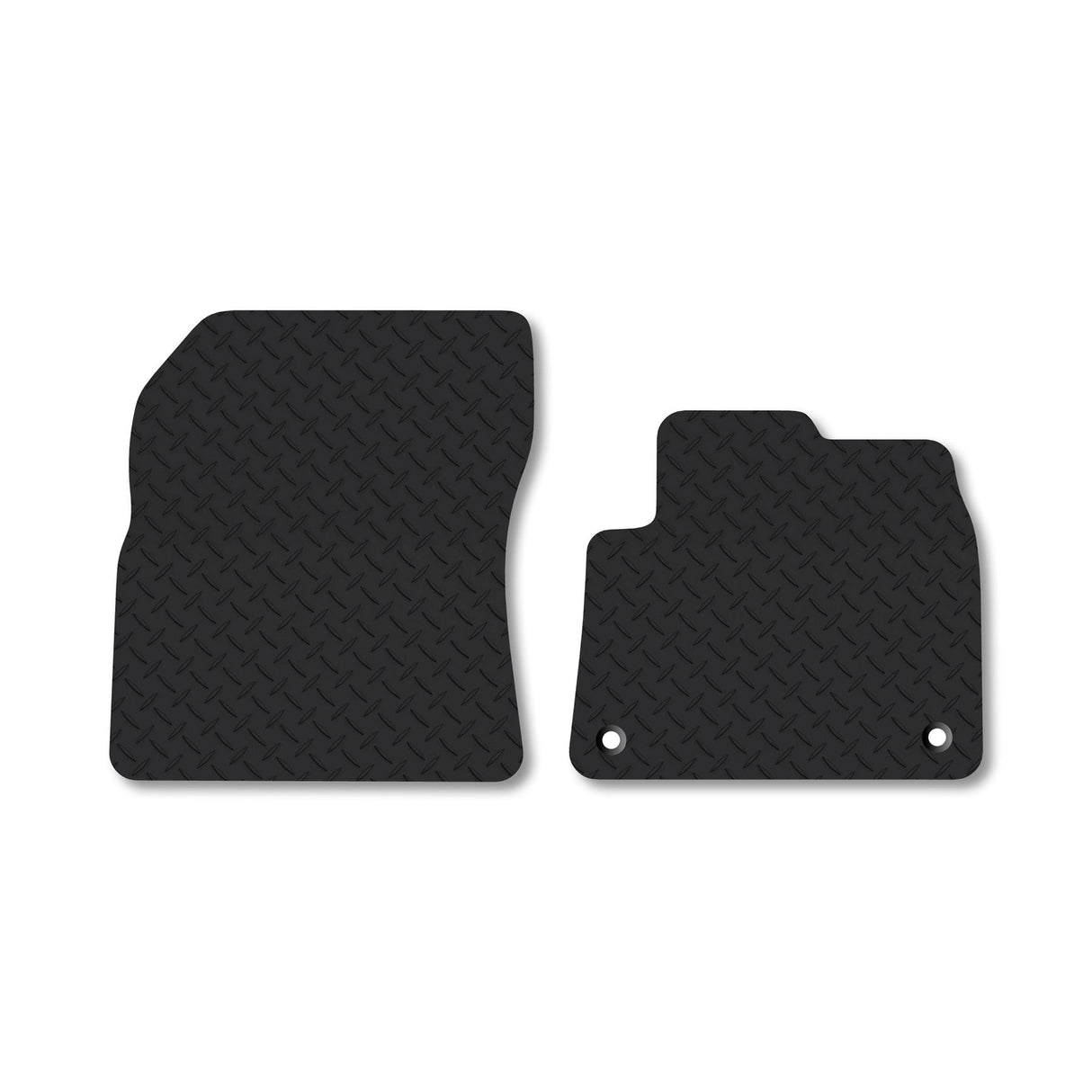 Vauxhall Combo (2018+) [Press-Stud Clip] Heavy-Duty Rubber Car Mats
