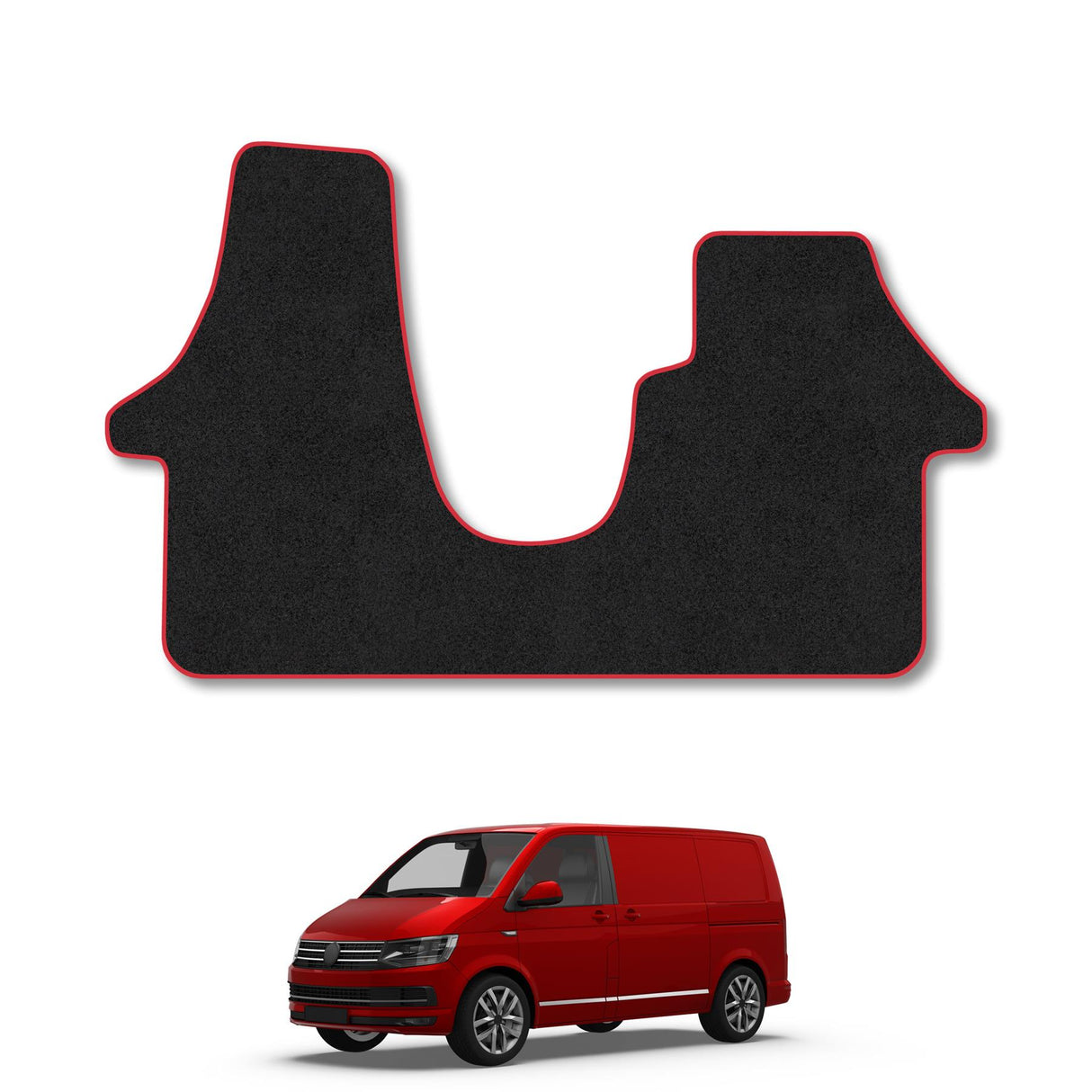 VW Transporter T6 (2015-2019) [Double Seat] Tailored Carpet Car Mats