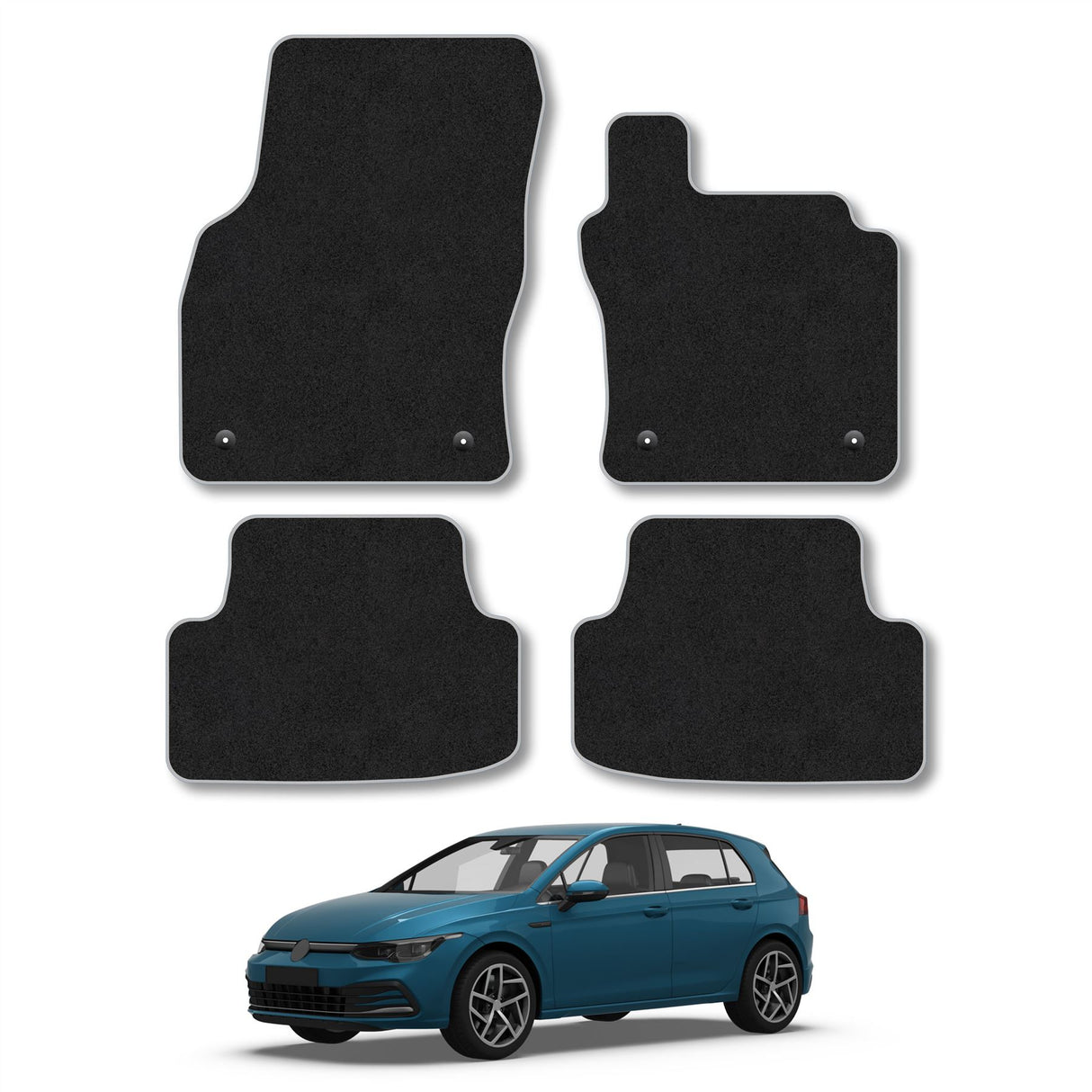 VW Golf MK8 Car Mats (2019-Onwards)