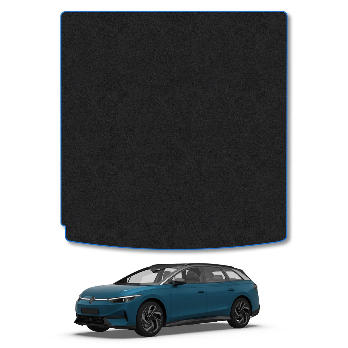 [Upper Floor] VW Id.7 Tourer (2023+) Premium Tufted Carpet Boot Mat