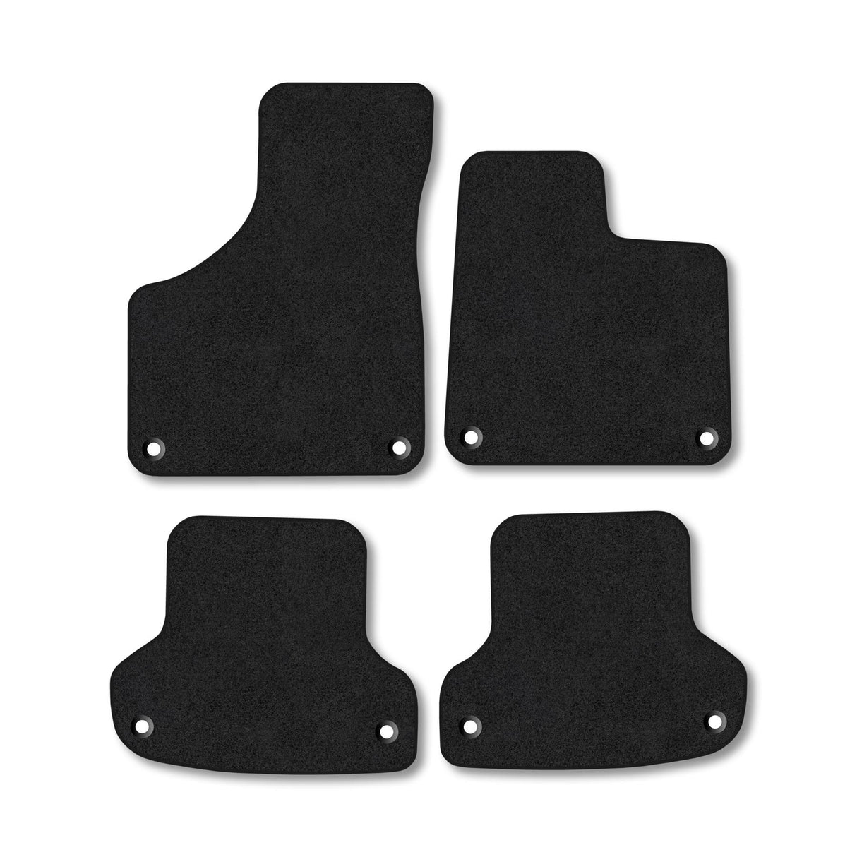 Audi A3 (2009-2012) [Cabriolet] Premium Tufted Carpet Car Mats