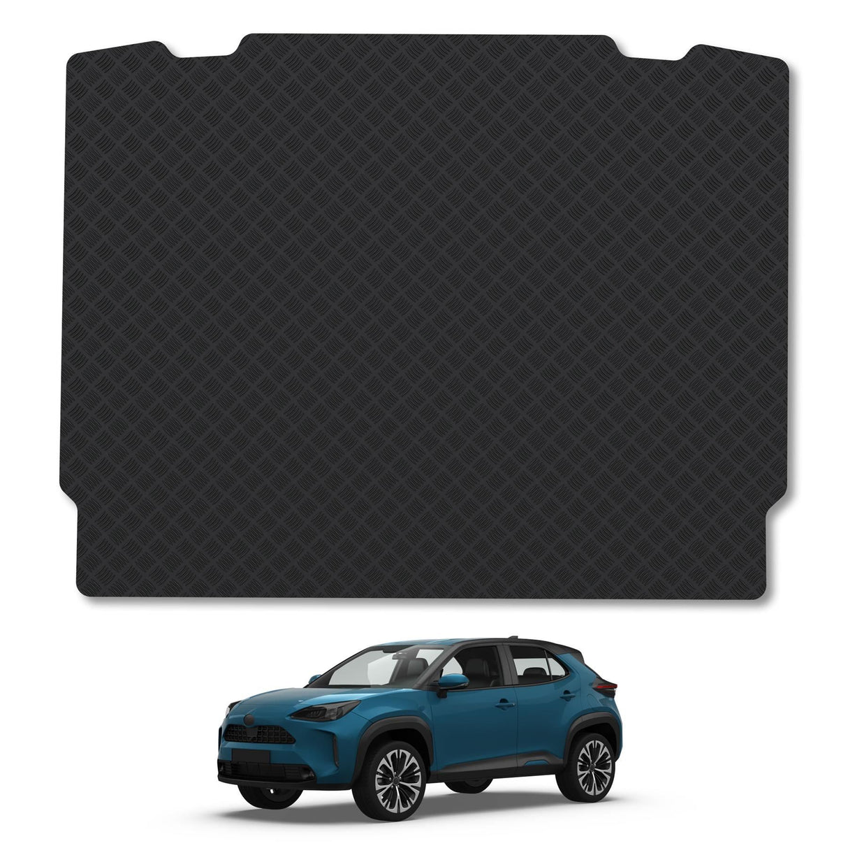 [Upper Floor] Toyota Yaris Cross (2021+) Premium Tufted Carpet Boot Mat