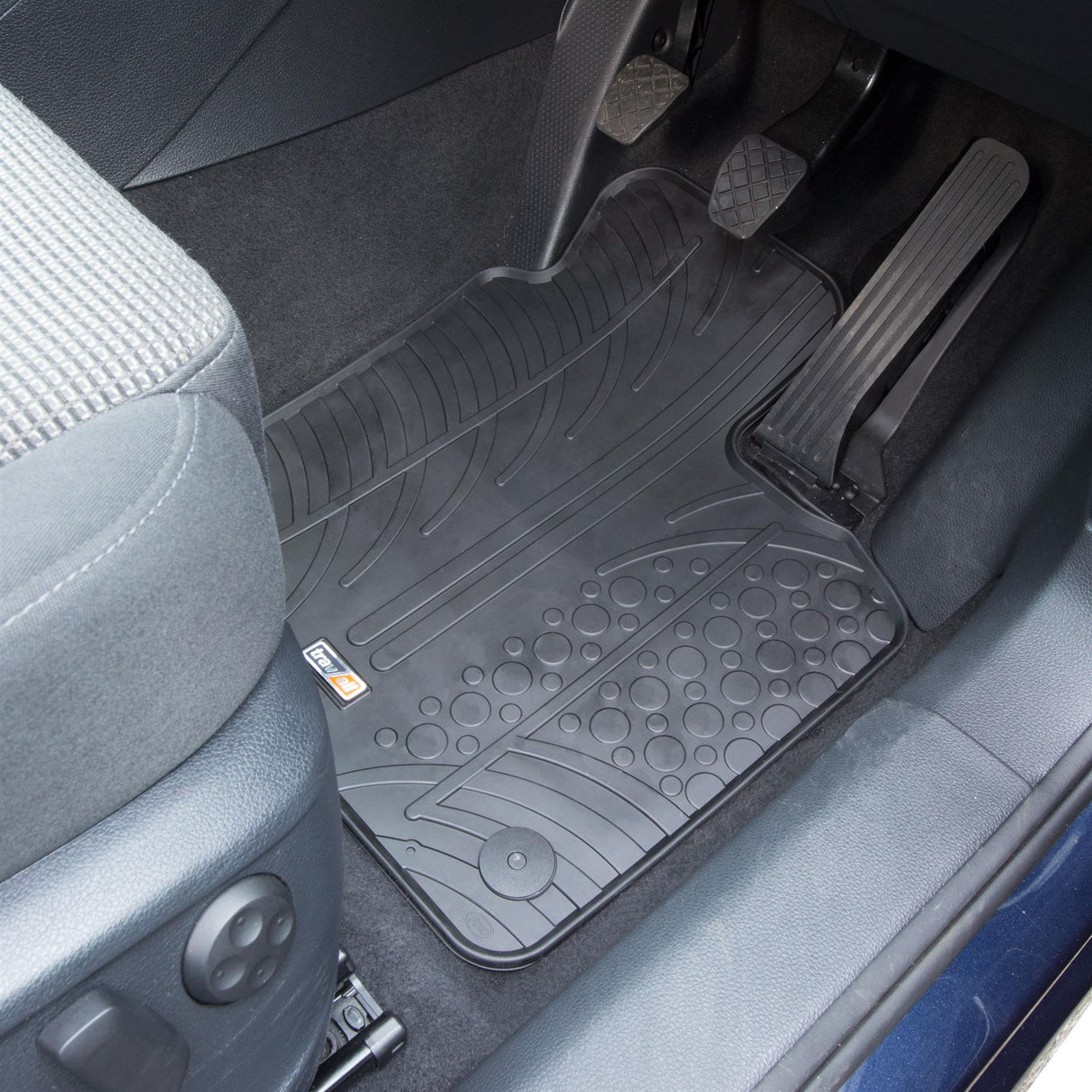 TRAVALL Seat Alhambra Premium Rubber Car Mats (2010-2022)