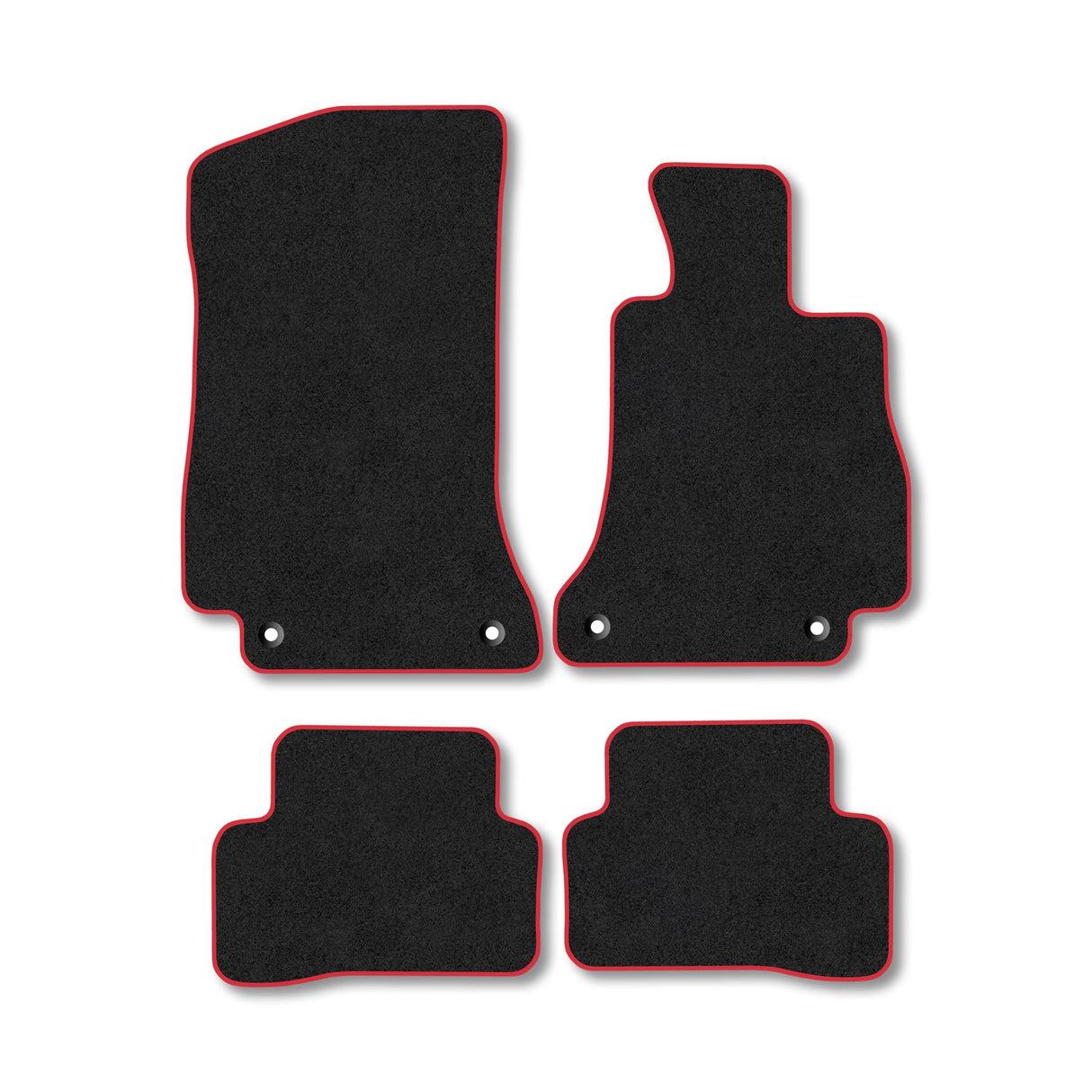 Mercedes-Benz C-Class (2014-2021) [W205/S205] [Saloon; Estate] Premium Tufted Carpet Car Mats