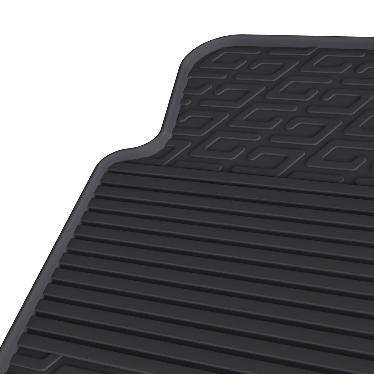 TRAVALL Vauxhall Antara Premium Rubber Car Mats (2010-2015)