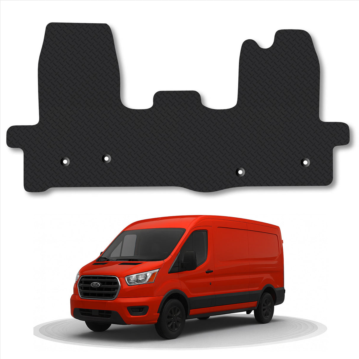 Ford Transit (2014+) Heavy-Duty Rubber Car Mats