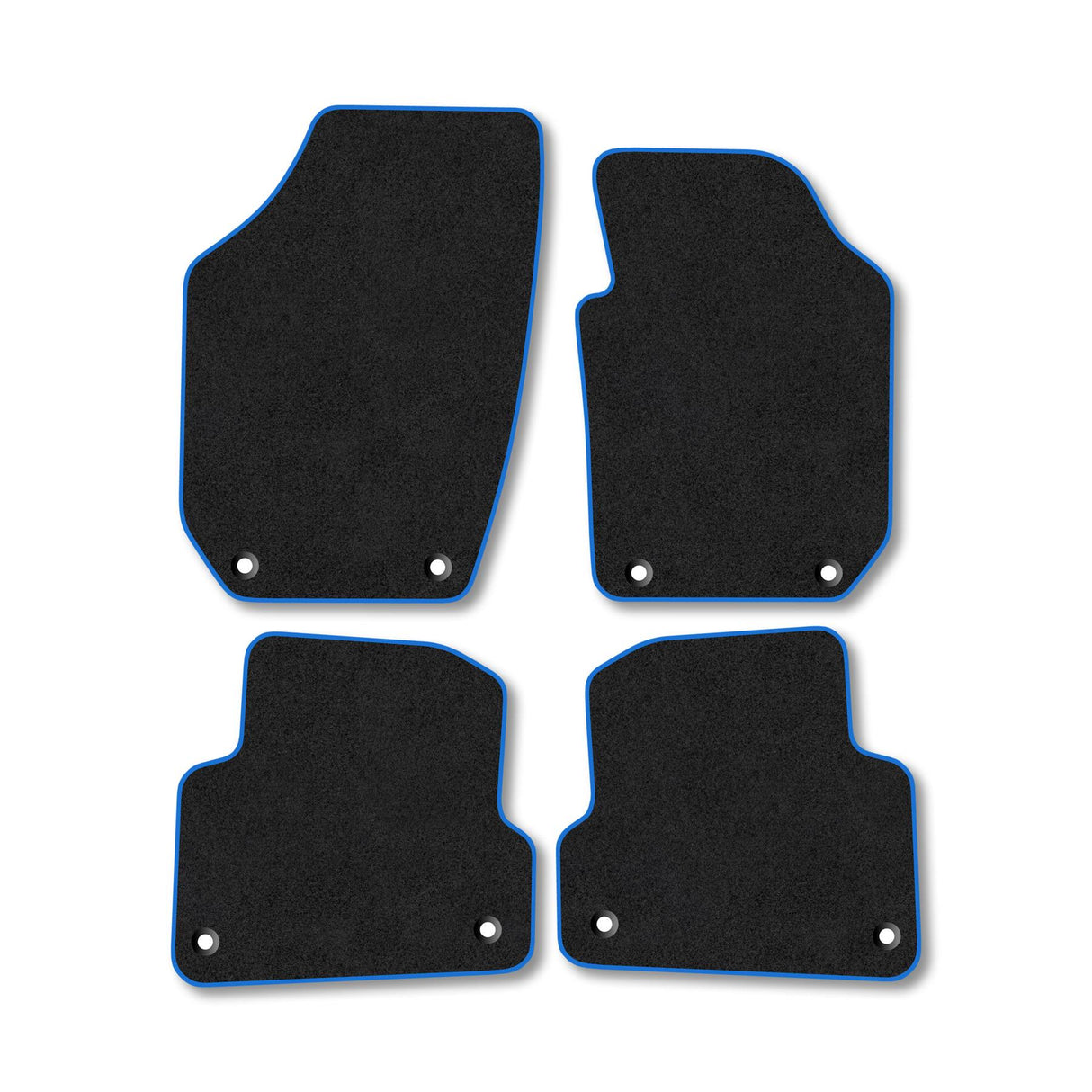 Skoda Fabia (2007-2014) [8 Clip] Premium Tufted Carpet Car Mats
