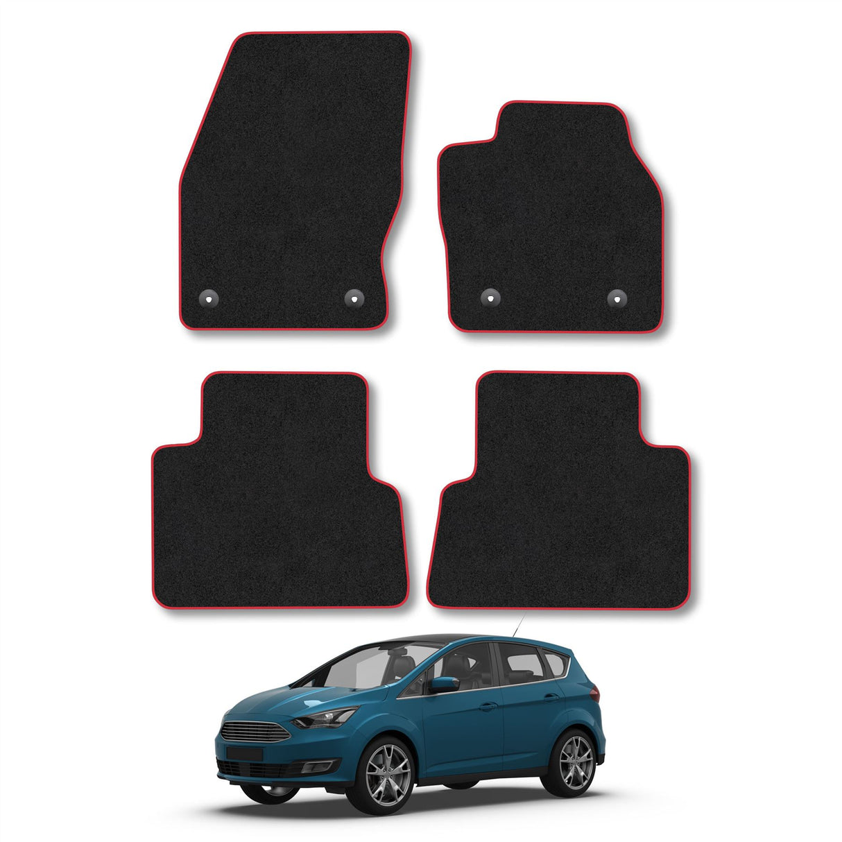 Ford C-Max (2015-2021) Tailored Carpet Car Mats