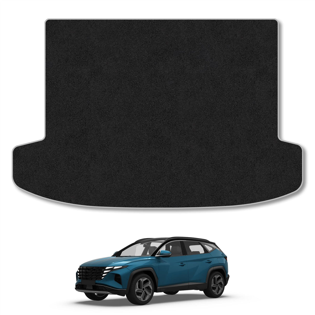 Hyundai Tucson (2020+) Premium Tufted Carpet Boot Mat