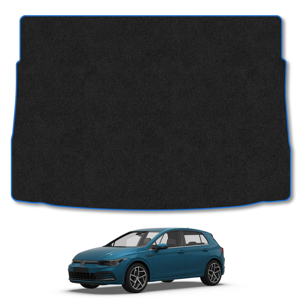 VW Golf Mk8 (2019+) Premium Tufted Carpet Boot Mat