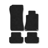 Mercedes-Benz CLK (2003-2010) [C209/A209] Premium Tufted Carpet Car Mats