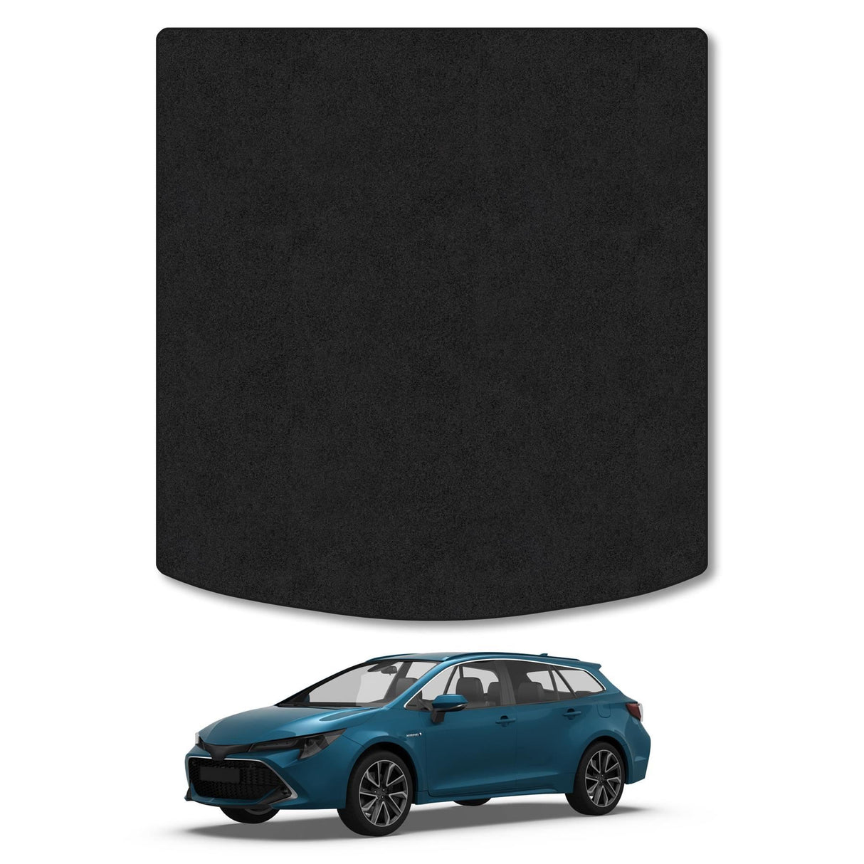 Toyota Corolla Touring Sports Hybrid (2018+) Premium Tufted Carpet Boot Mat