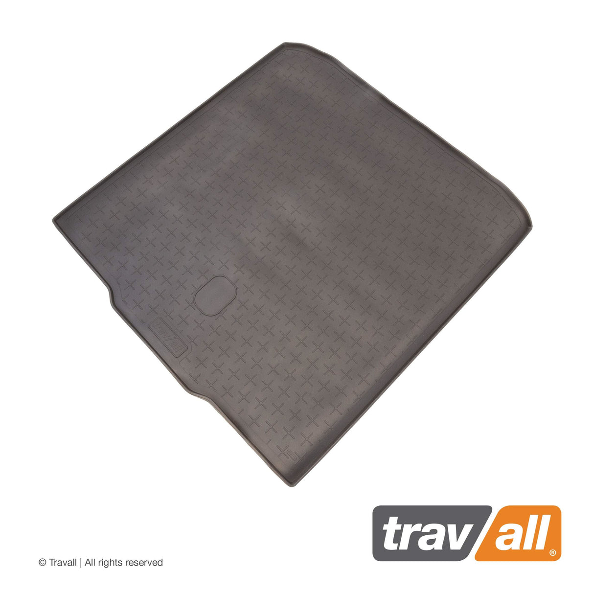 TRAVALL Skoda  Octavia [Non Adjustable Boot Floor Only] Premium Rubber Boot Mats Liner (2012-2020)