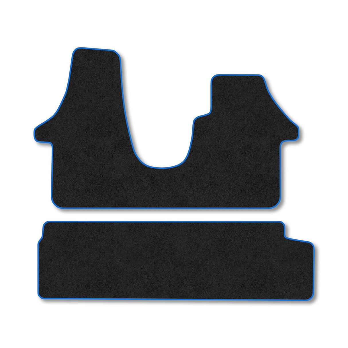 VW Transporter T6 (2015-2019) [Kombi] [Double Seat] [Single Sliding Door] Tailored Carpet Car Mats