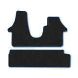 VW Transporter T6 (2015-2019) [Kombi] [Double Seat] [Single Sliding Door] Tailored Carpet Car Mats