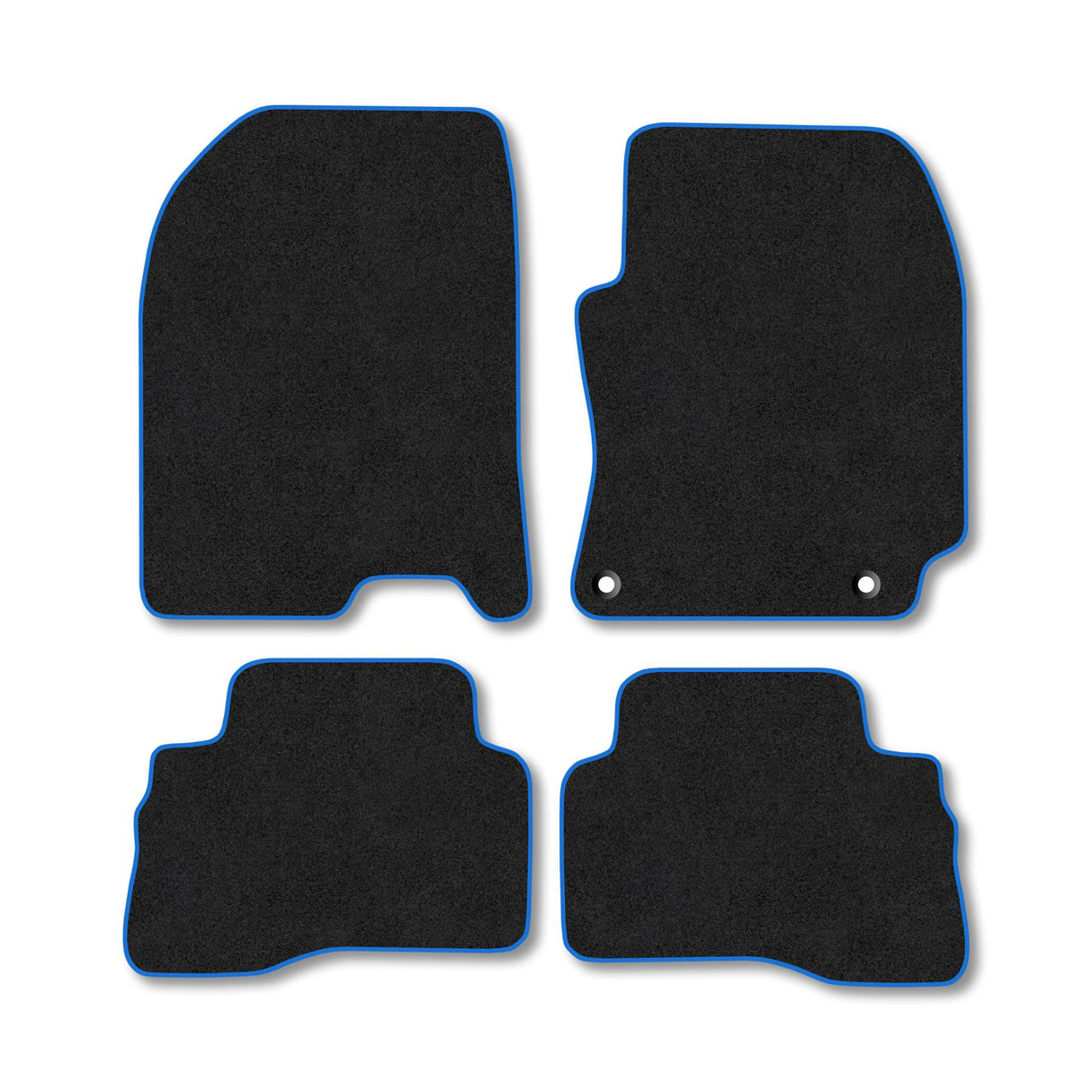 Hyundai Kona (2017-2020)  Hybrid Premium Tufted Carpet Car Mats