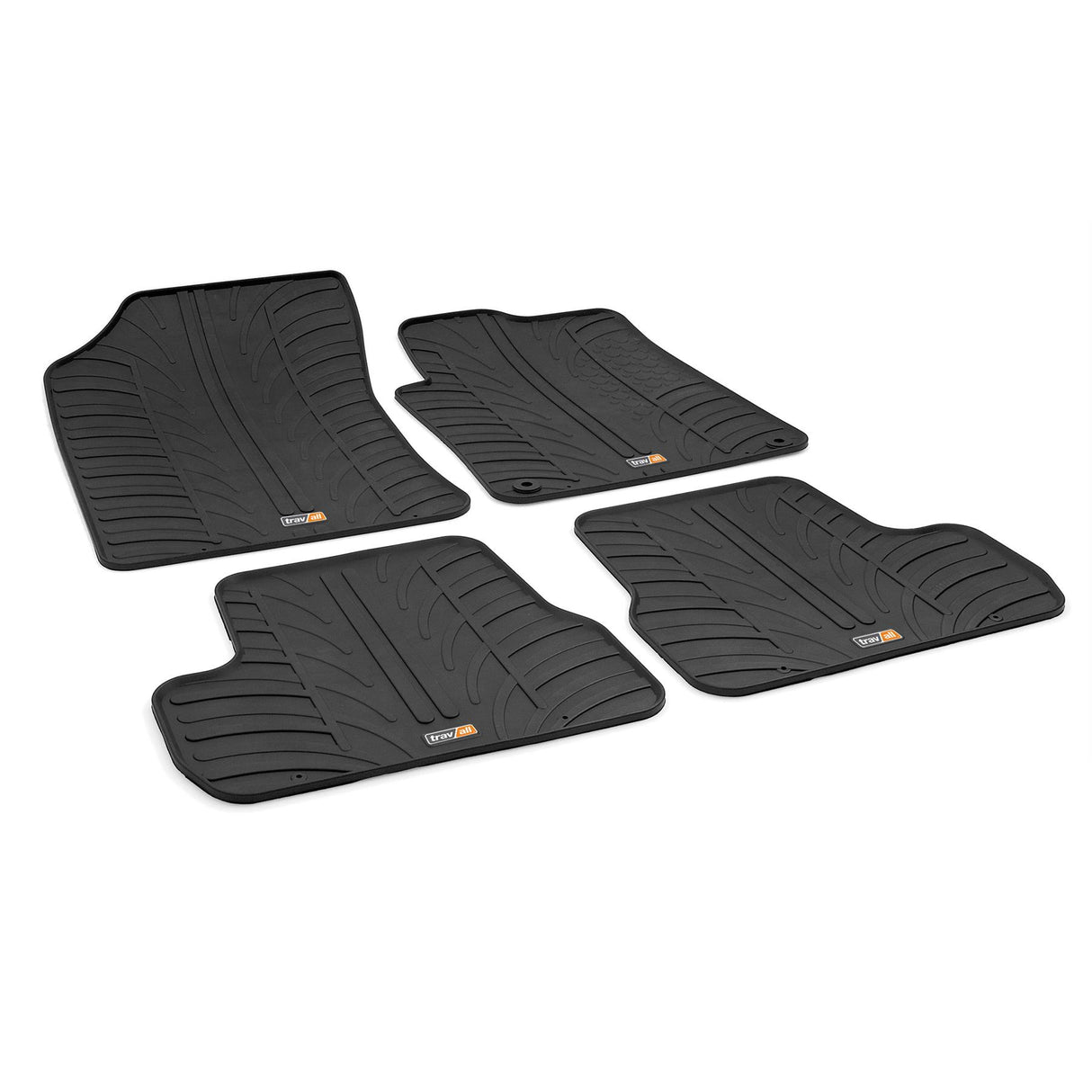 TRAVALL Citroen C3 Hatchback DS3 Premium Rubber Car Mats (2009-2016)