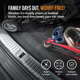 TRAVALL Seat  Leon [Upper Boot Position] Premium Rubber Boot Mats Liner (2013-2020)