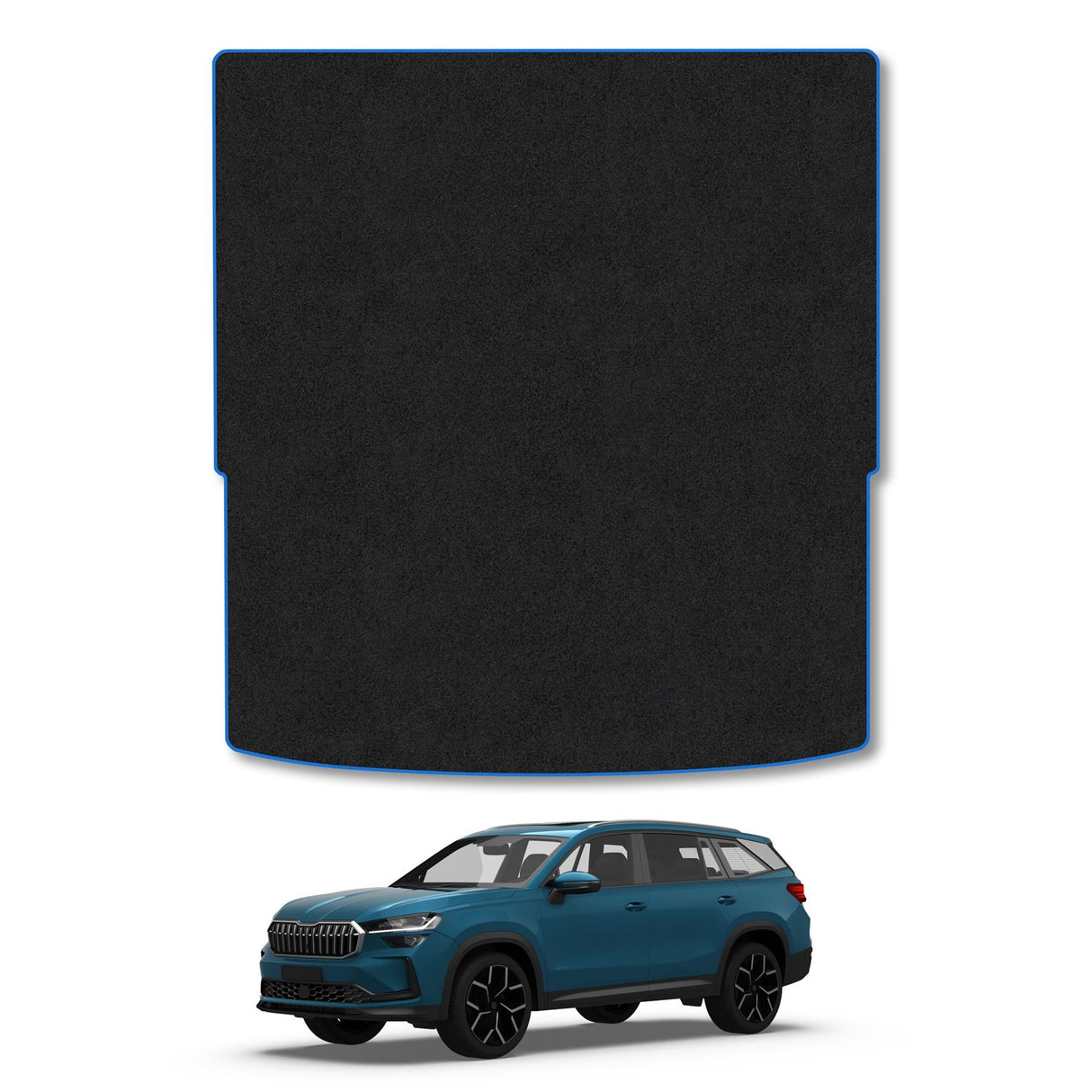 Skoda Kodiaq (2024+) Premium Tufted Carpet Boot Mat