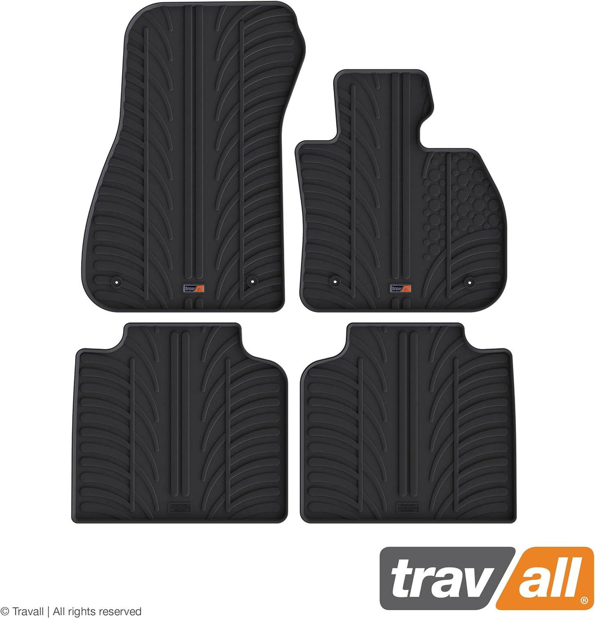 TRAVALL BMW 2 Series Active Tourer Premium Rubber Car Mats (2014-2022)