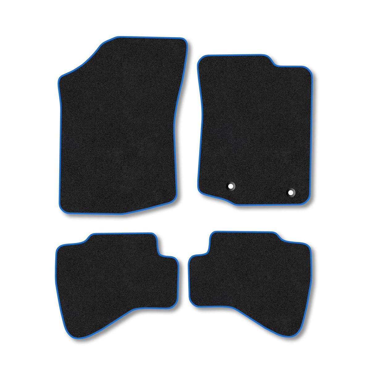 Peugeot 108 (2014+) [Round Clip] Premium Tufted Carpet Car Mats