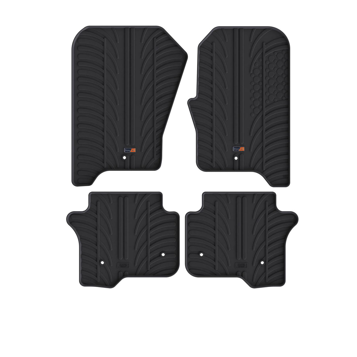 TRAVALL Land Rover Discovery 4 LR4 Premium Car Mats (2009-2016)