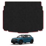 VW T-Roc (2017+) [Lower Boot Position] Premium Tufted Carpet Boot Mat