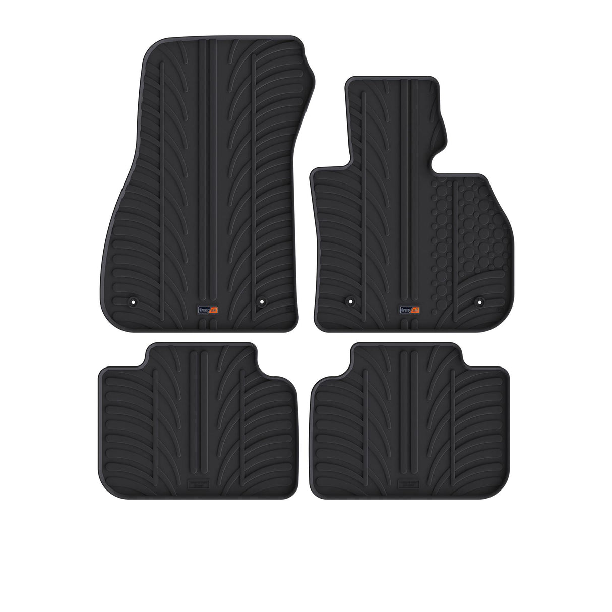 TRAVALL BMW X1 Premium Rubber Car Mats (2015-2022)