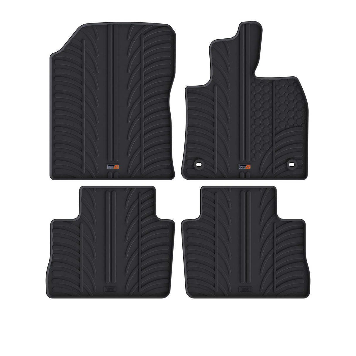 TRAVALL Toyota RAV4 Premium Rubber Car Mats (2018-Onwards)