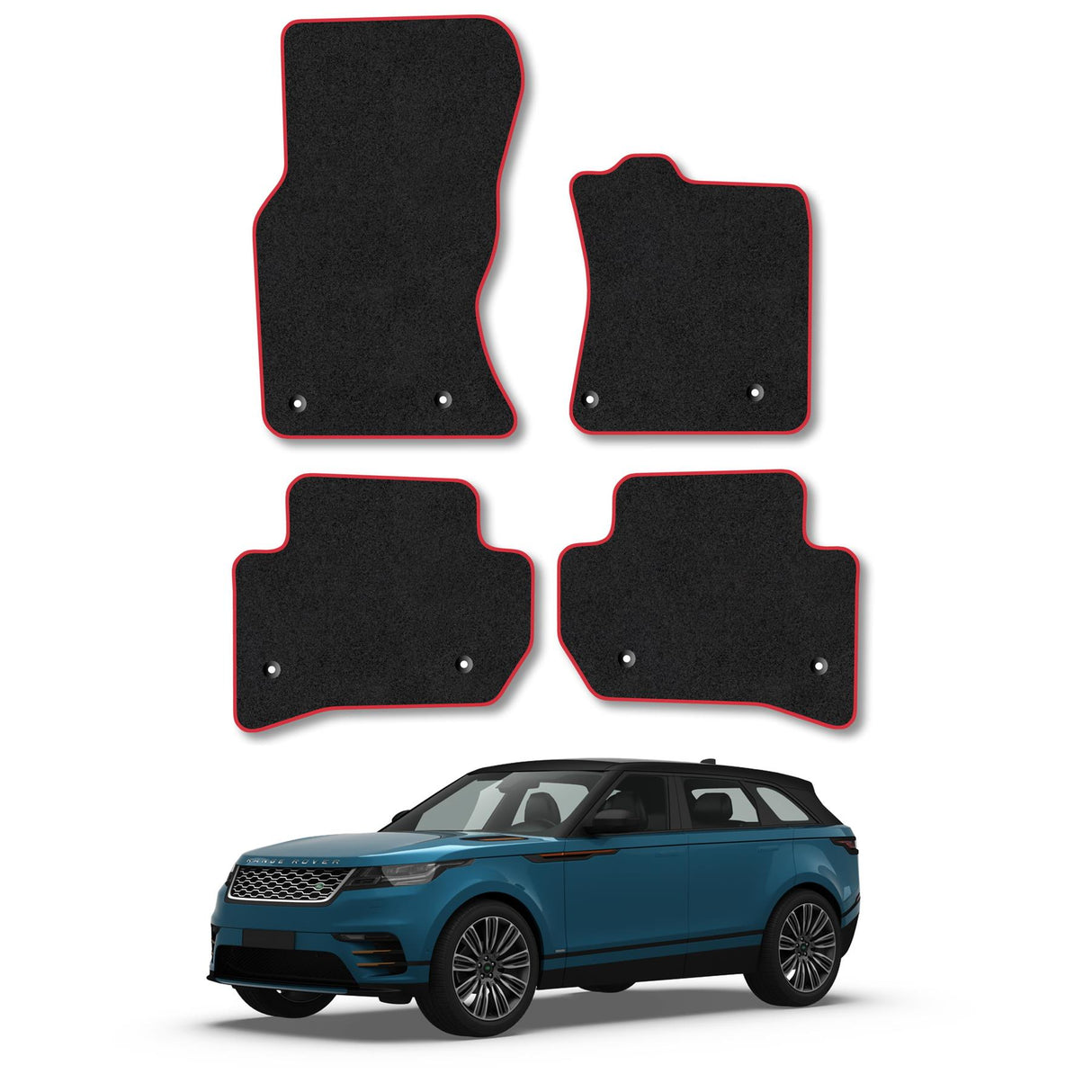 Range Rover Velar (2017+) Premium Tufted Carpet Car Mats