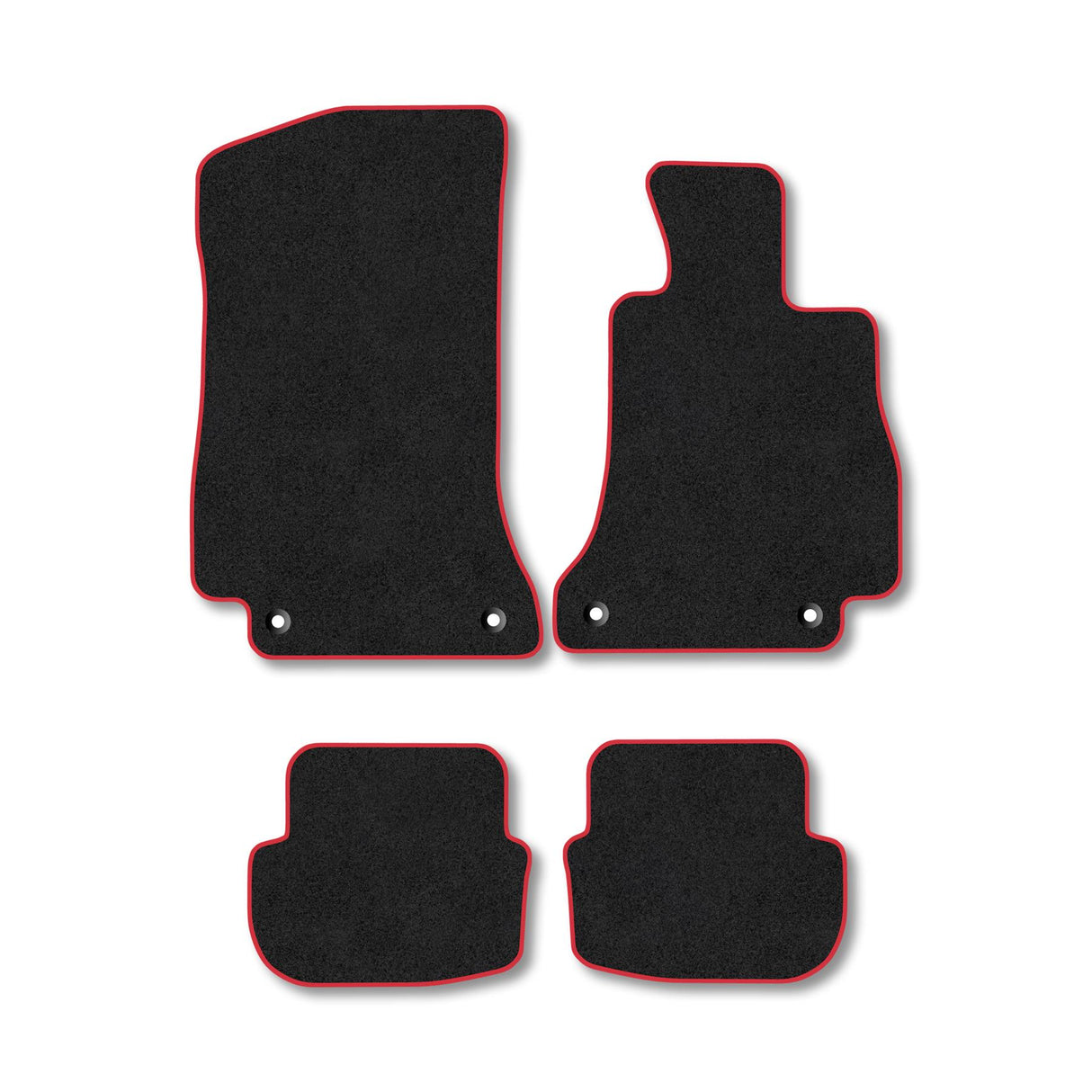 Mercedes-Benz C-Class (2014-2021) [C205/A205] [Coupe; Cabriolet] Premium Tufted Carpet Car Mats