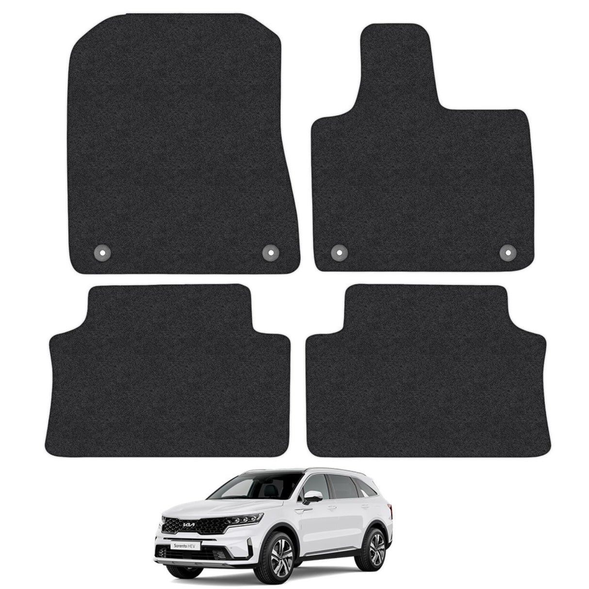 Kia Sorento Non-Hybrid Car Mats (2020-Onwards)